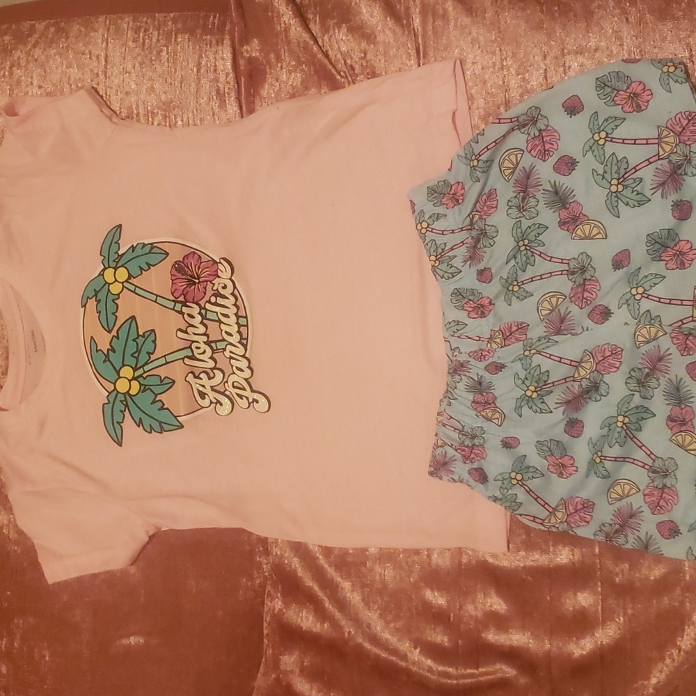 2 Piece Summer Short Set